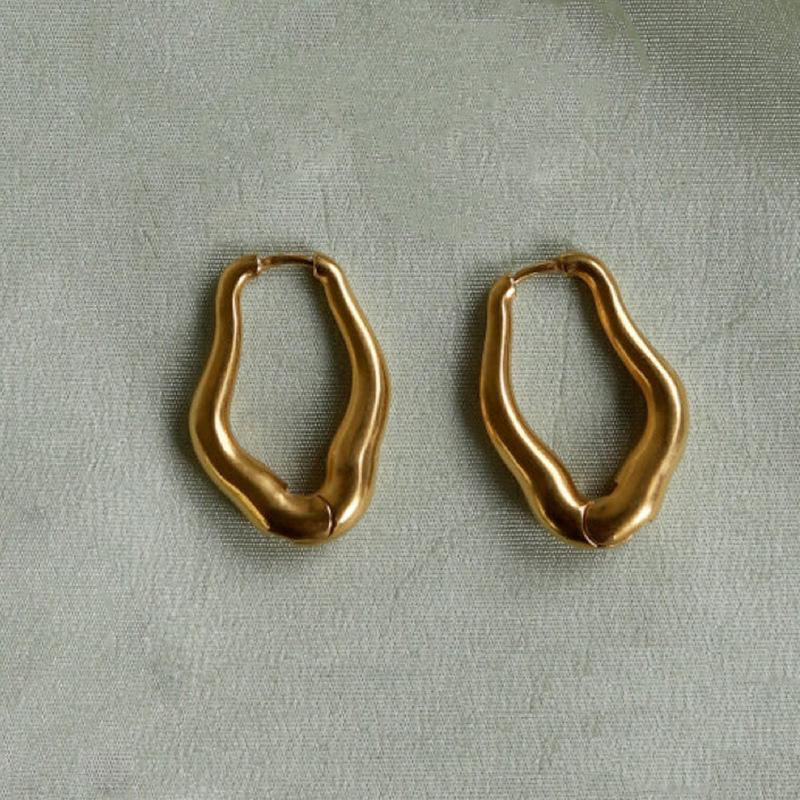 

Light Luxury Premium Hundred Matching Fashion Cold Wind Earrings Ins Wind Tide Niche Temperament Design Sense Earrings Stud Earrings Casual Daily