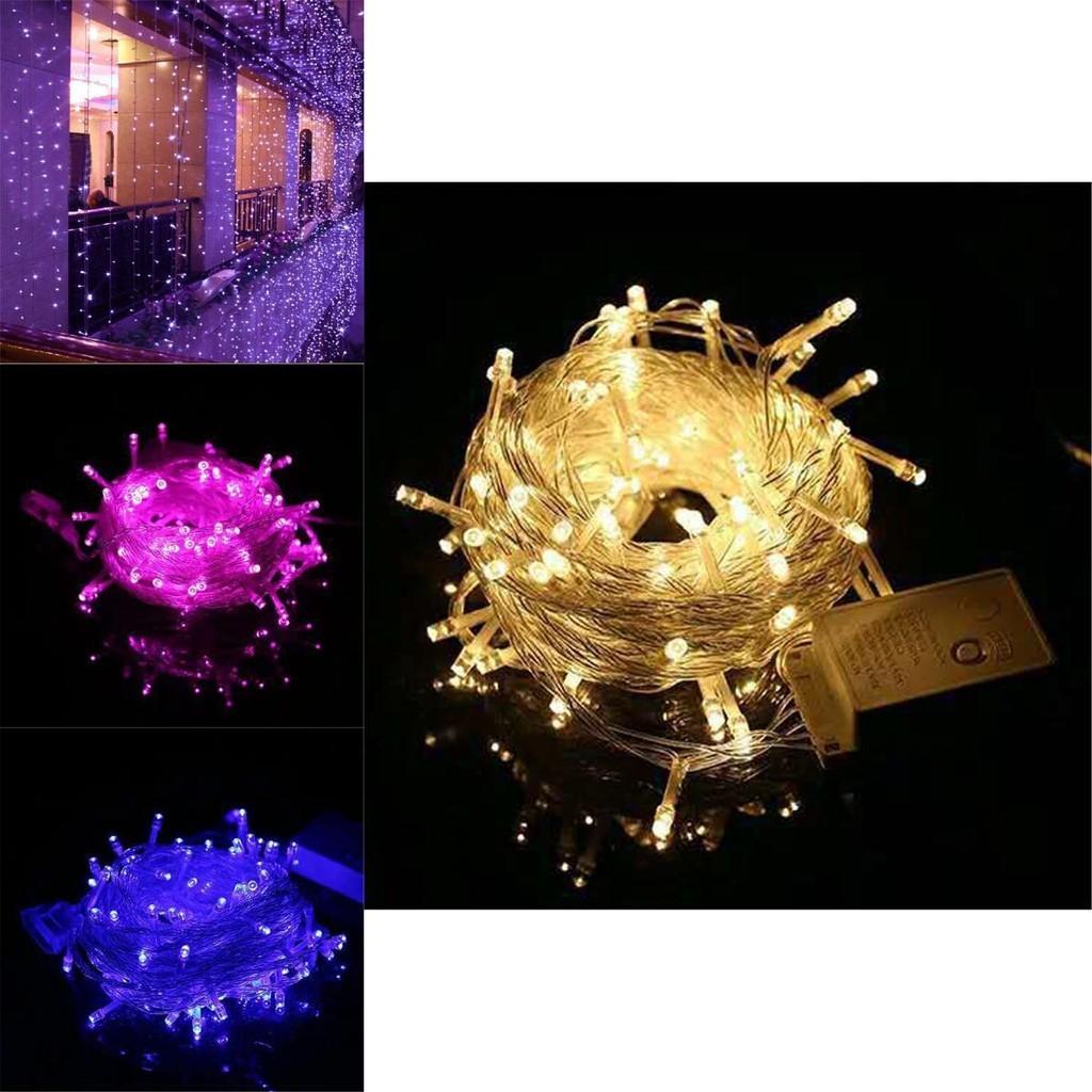 Dazzling 10m 100leds Multi-color Fairy String Lights Ideal For Weddings And Holiday Celebrations