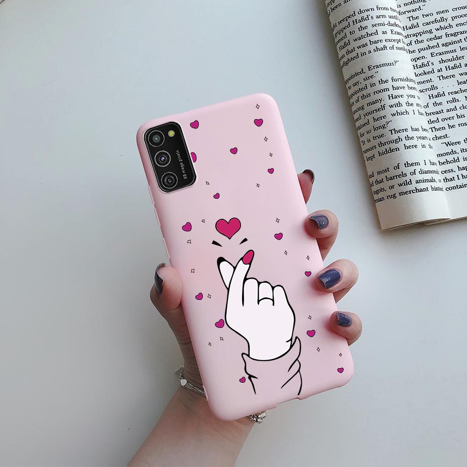 

For Samsung Galaxy A41 Case Soft Painted Back Cover Silicone Phone Case For Samsung A41 Cases For Coque Samsung Galaxy A41 Cover Samsung A41
