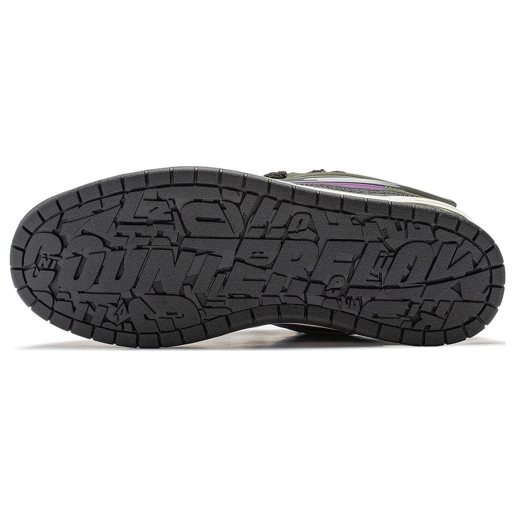 Li Ning CF Su Series Comfortable Breathable Shock Absorbing Durable Low Top Casual Shoes Men sneaker Green AGCT329-2