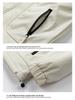 Men's Plus Velvet Thick Hooded Windbreaker - Large Size Warm Loose Workwear Jacket