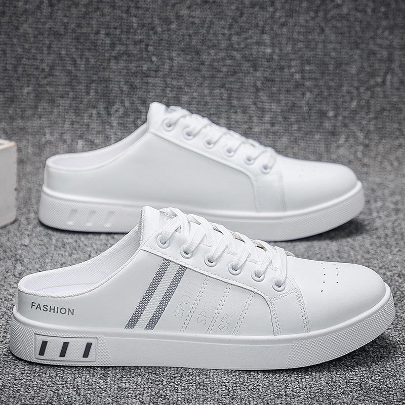 Men Summer Baotou Slippers New Slip-on Slippers for Men Fashion Male Driving Shoes Men Sport Shoe Loafers Comfortable Slipper