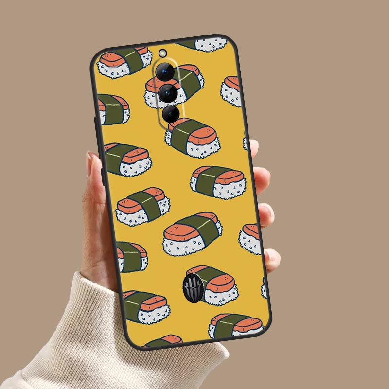Sushi Food Case For ZTE Nubia Red Magic 10 10S 9S 8S 8 9 11 Pro Plus 6 7 6S 7S Pro 5G 6R 10 Air Cover