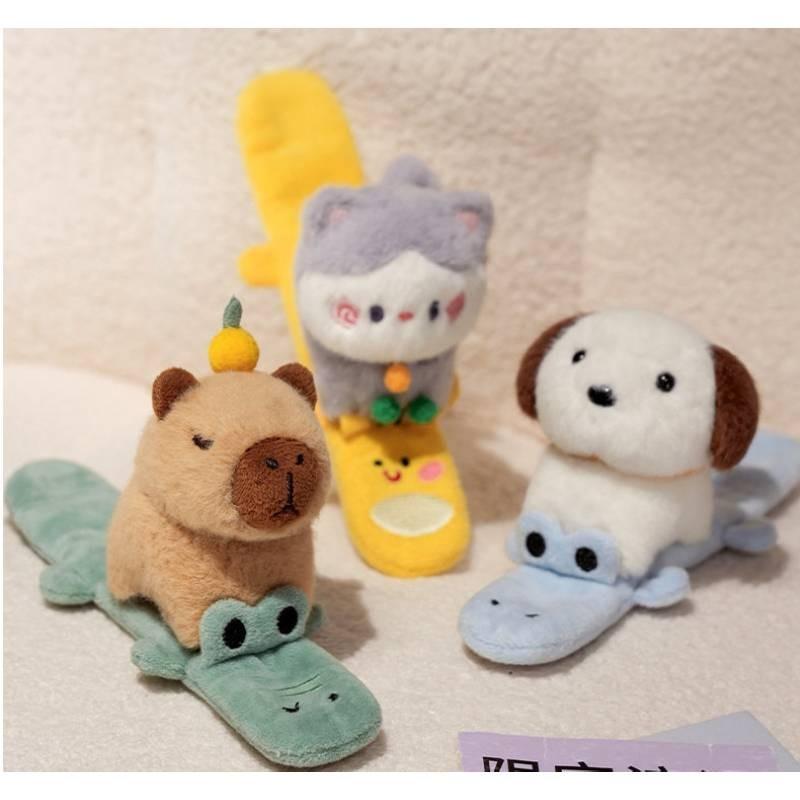 Animal Hand Accessory Designs Dinosaur Puppy Giraffe Kitten Friend Game Plush