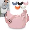 Borsa a Spalla da Donna Borsa a Tracolla Multifunzionale Grande Capacità Borsa a Spalla per Pendolari Borsa a Tracolla Monocolore Borsa a Raviolo Casual per Studenti