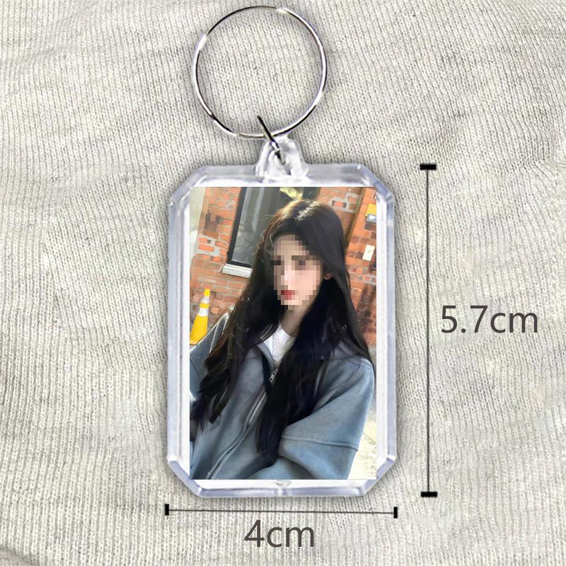 Ju Jingyi Double-Sided Acrylic Keychain & Backpack Charm