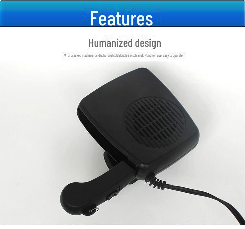 12V/24V Car Heater and Windshield Defroster: Warm & Cool Air Blower