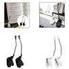 1Pair Clip On Piano Music Book Clip Adjustable Piano Score Holder Music Stand Clip for Music Stand