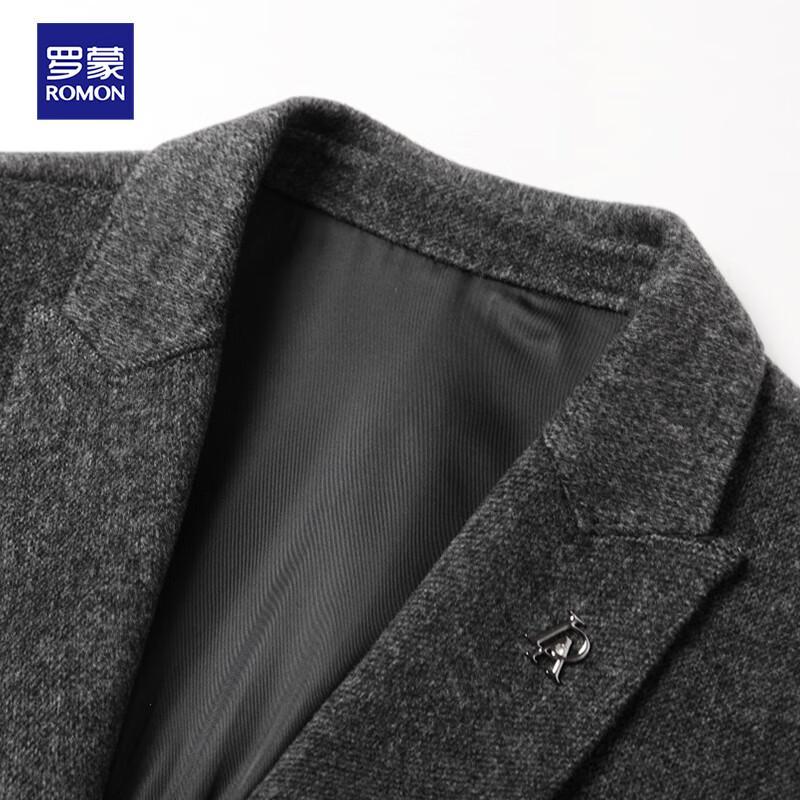 Luomeng Men's Double-Faced Wool Blend Winter Overcoat