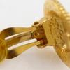 CHANEL COCO Mark Earring vintage Plated Gold 16.6g Women Used