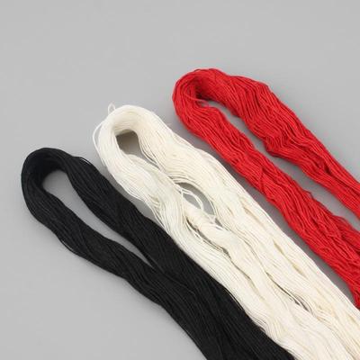 Yorgan Bağlama İpliği DIY Dikiş İpliği Kırmızı, beyaz ve siyah renkler mevcuttur Pamuk Dikiş Paketi İpliği