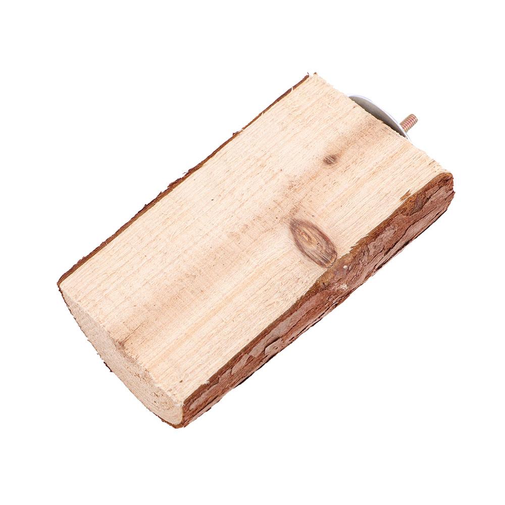 Natural Budgie Cage Bird Toy Parrot Stand Platform Perches