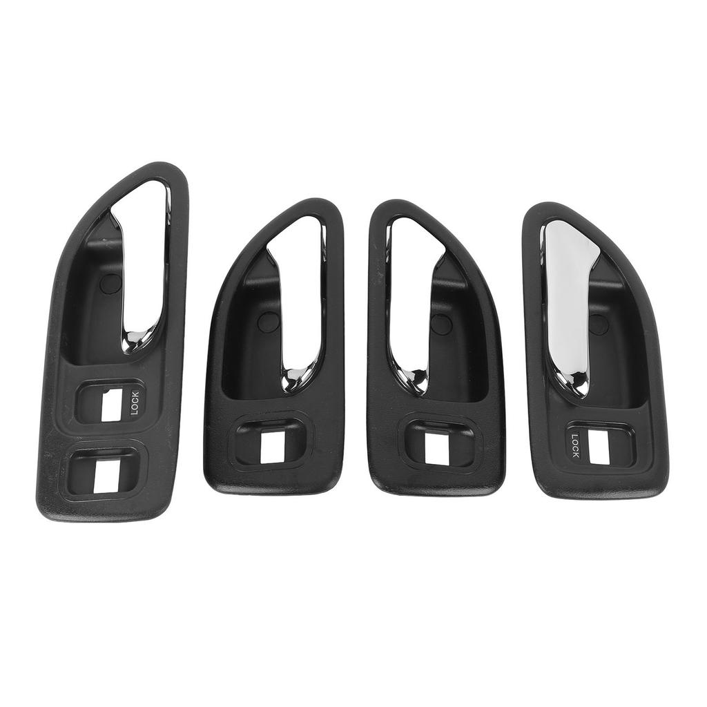 4Pcs Interior Door Handle 72125SV4013ZC Stylish Look Enhanced Grip Inside Inner Door Handle for Vehicle