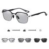 AORON Metal Frame Photochromic Polarized Sunglasses Classic Sport Driving Fishing Glasses UV400 Anti Glare Sunglasses