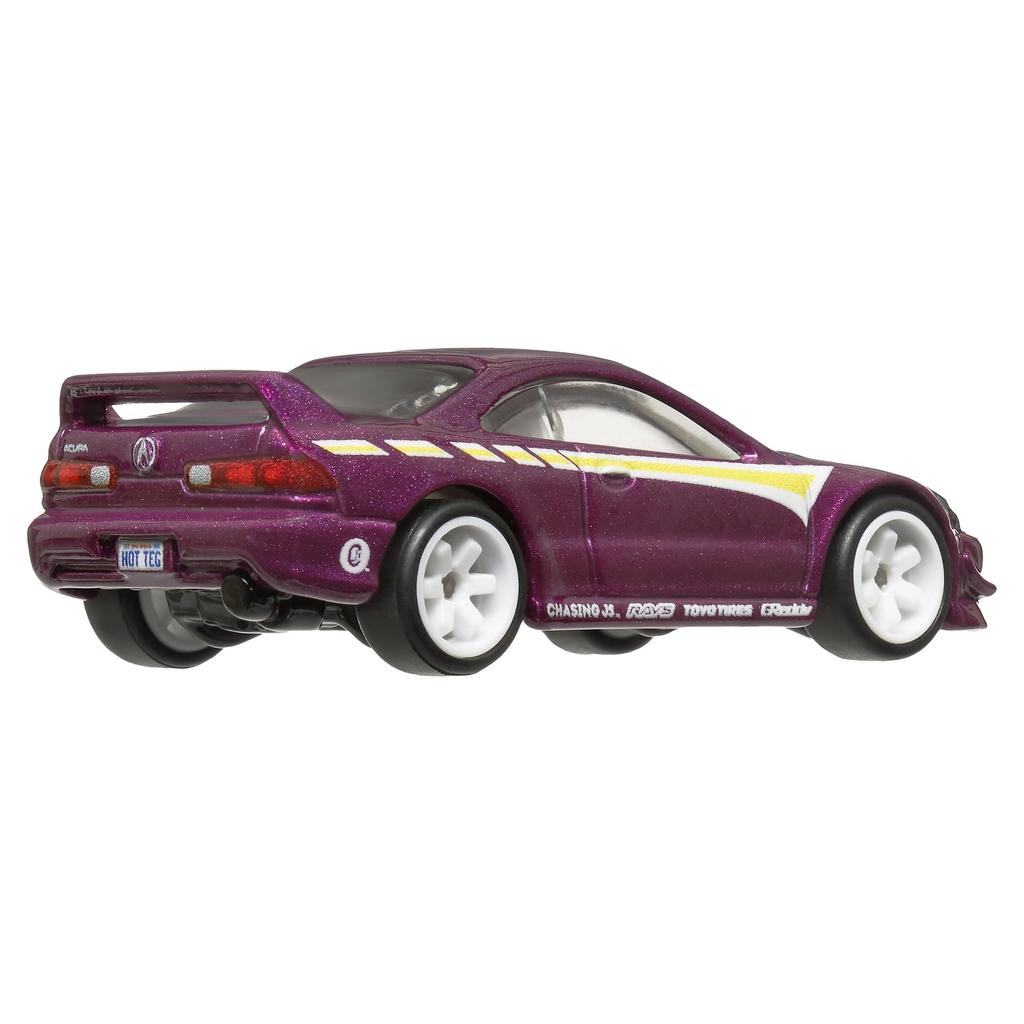 Hot Wheels Boulevard Custom '01 Acura Integra GSR Vehicle Toy, Purple, HRT77, for Ages 3 and Up