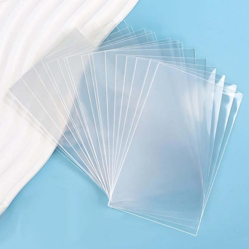 1~5PACK Playing Card Cover Clear Transparent Protector Sleeve Holder for Board Game ID Trading Folder Photo Pouch Kit TMZ
