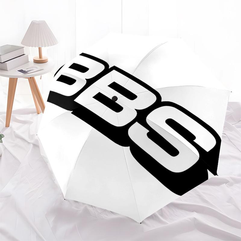 BBS Wheels Automatic Opening and Closing, 8 rib Structure Portable Umbrella, Suitable for Men and Women in All Seasons Perfect Gift for Hol