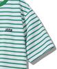 JEEP Wavy Striped Short Sleeve T-Shirt (Jq5Tsu121Gn)