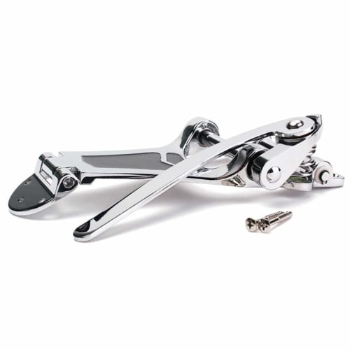 HEALLILY Electric Guitar Vibrato Tremolo Bridge Tailpiece with Large Locking Rod Pull String Board