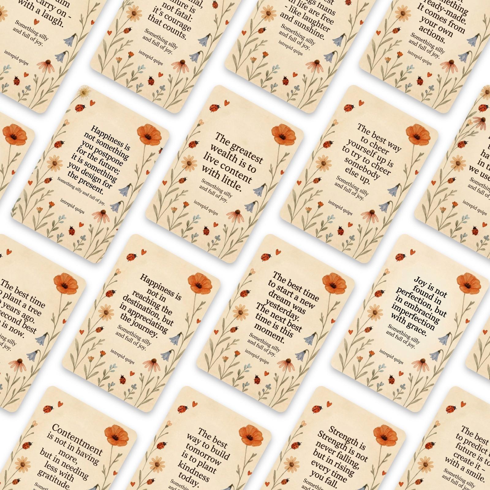 

18 Positive Energy Humorous Card Set Inspirational Inspiring Text Hand Account Material Wall Decoration Card RXHB0129