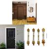 Bible Crowns Scroll Front Door Decorations Metal Mezuzah Protector Home Side D57B