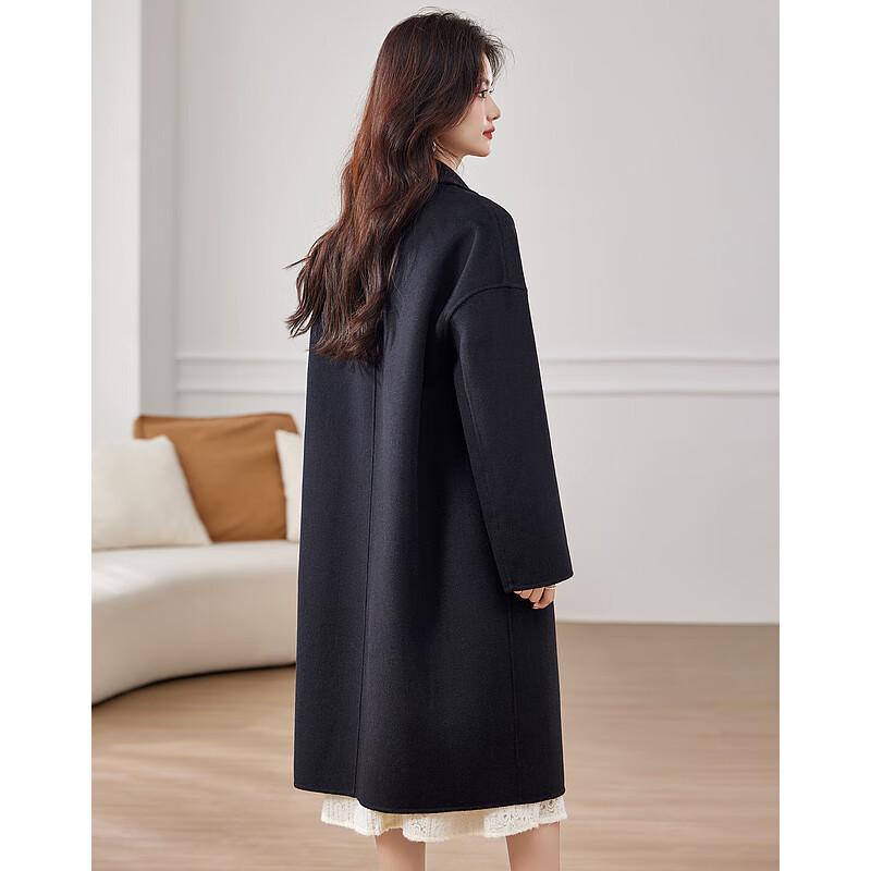 Years Like Water Women's Elegant Wool Blend Coat