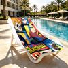 Incredibles Print Beach Towel Design, Soft, Lightweight. for Home Bathroom, Spa, Pool, Yoga, Surfing, Camping, Gift for Family, Friend