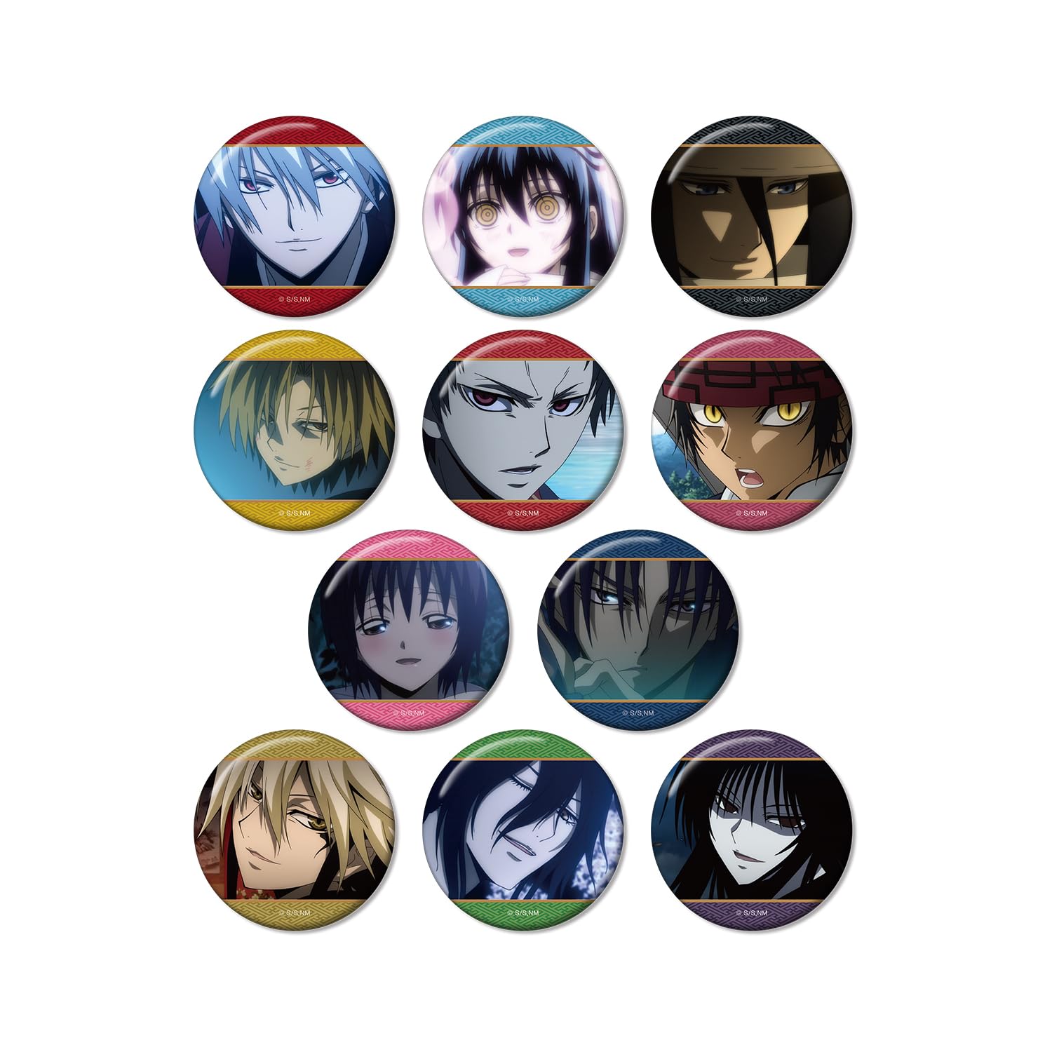 

Nurarihyon no Mago: Sennen Makyo Trading Scene Badges Box of 11