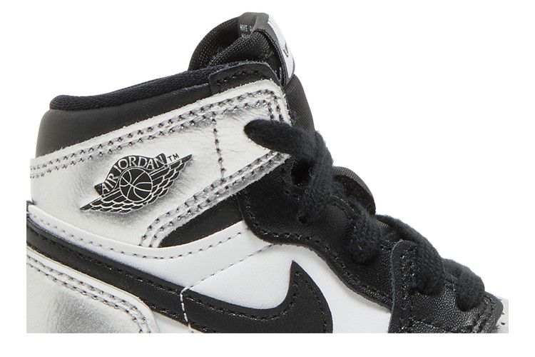 Air Jordan 1 Retro High OG TD 'Silver Toe'