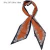 Foulard pour femme Bandeau en ruban satiné aspect soie Foulards de cou