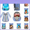 Vibrant Luca Alberto Backpack 3d Printed With Reflective Strip For Kids And Students
