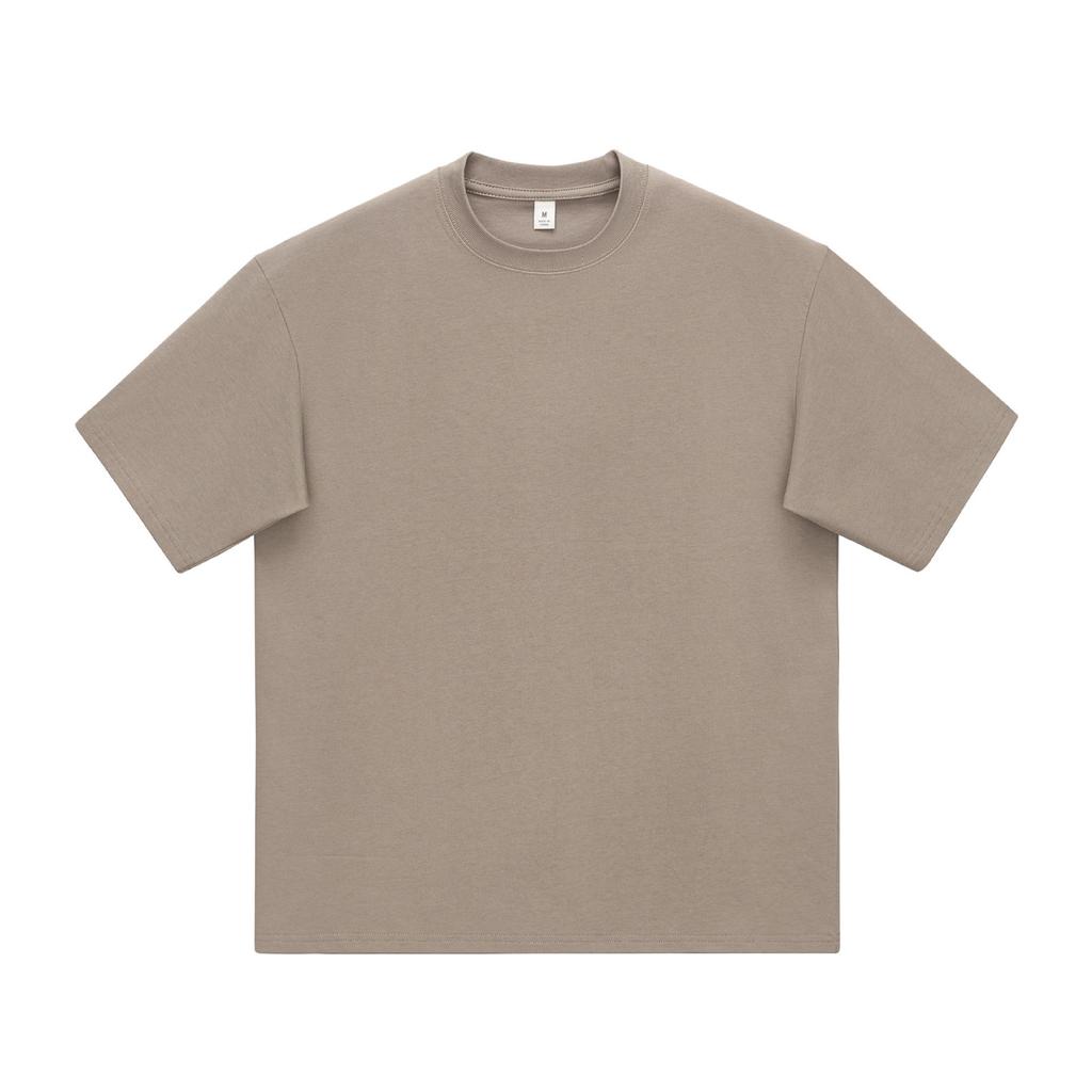 KITE Herr 300G Tung Bomull Lös Passform Amerikansk Stil T-Shirt - Kortärmad, Stor Storlek, Trendig Design