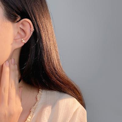 Ear Bone Clip for Women Without Ear Piercing Temperament Pearl Ear Clip for New Style Trendy Ear Clip for New Style