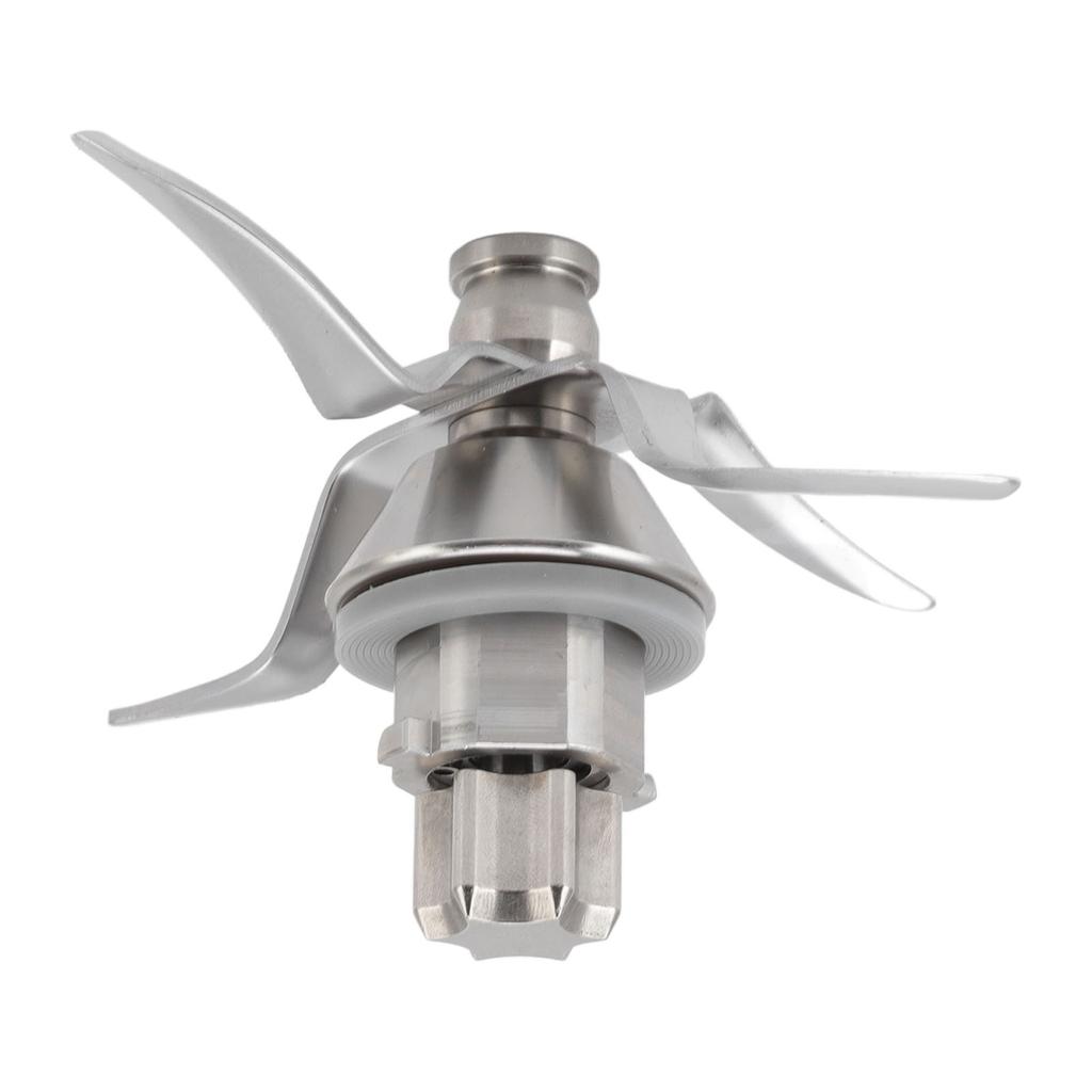Stainless Steel Blender Blade with Measuring Cup Lid Juicer Mixer Replacement Part for Vorwerk