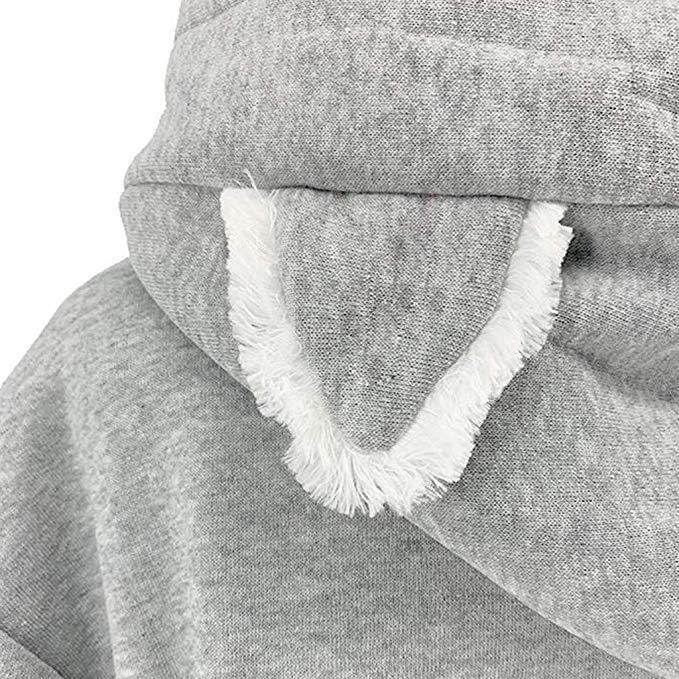 European & American Fashion Embroidered Women's Pet Hoodie with Large Pocket - Bestseller in Stock