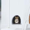 DZ897 Cartoon Cute Little Mouse Mouse Hole Bedroom Living Room Staircase Beautification and Decoration Wall Sticker