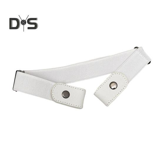 

Ленивый ремень, удобный эластичный дизайн, искусственная кожа, пояс, регулируемая посадка, невидимый ремень для джинсов, повседневная одежда белый