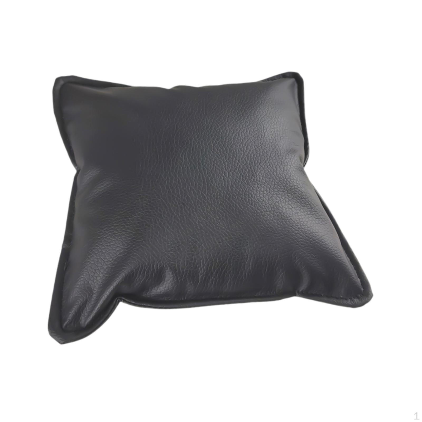 

Подлокотники, подлокотники, удобные принадлежности для ногтей, легко моются, мягкая подставка для рук из искусственной кожи чёрный