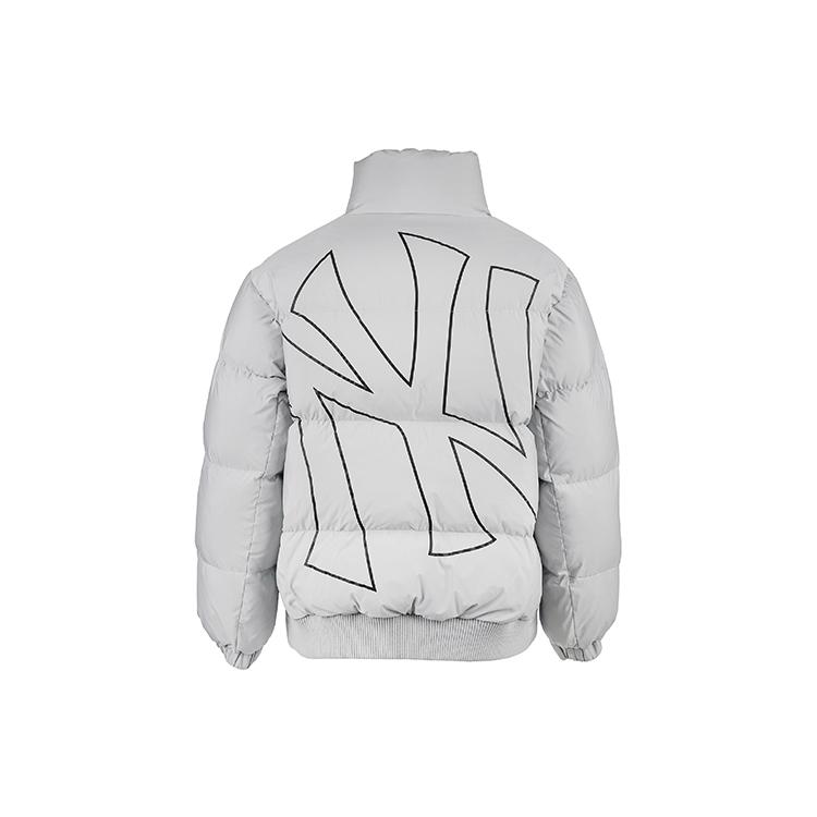 New MLB New York Yankees Down Jackets Unisex Heather Gray 31DJ03061-50M