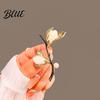 Versatile Brooch Magnolia Branch Design Lapel Pin Sweaters Durable Collars