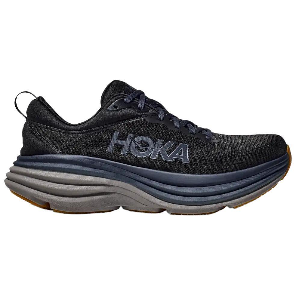 HOKA Bondi 8 Black Iron Ore Men Sneakers 1123202-BCKRN