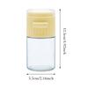 Portable Pepper Shaker Precise Quantitative Seasoning Bottle Powder Sugar Shaker Precise Quantitative Push Type Travel Salt