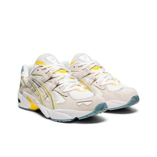 Asics Gel Kayano 5 OG Grau Zitrone Teal 1021A479-021