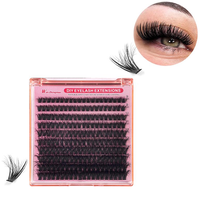 

Fluffy Lash Clusters Plush Thick Lashes Eyelash Extensions Volume Lash Clusters Diy Eyelashes Clusters Makeup Home Diy Eyelash 80D