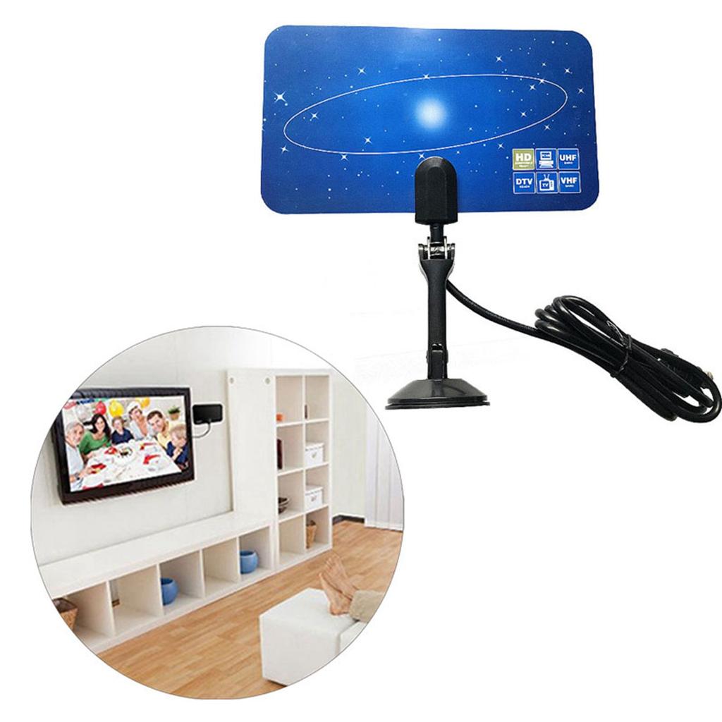 Digital TV Antenna Signal Enhancement Ultra Slim Portable HD TV Antenna for Digital TV