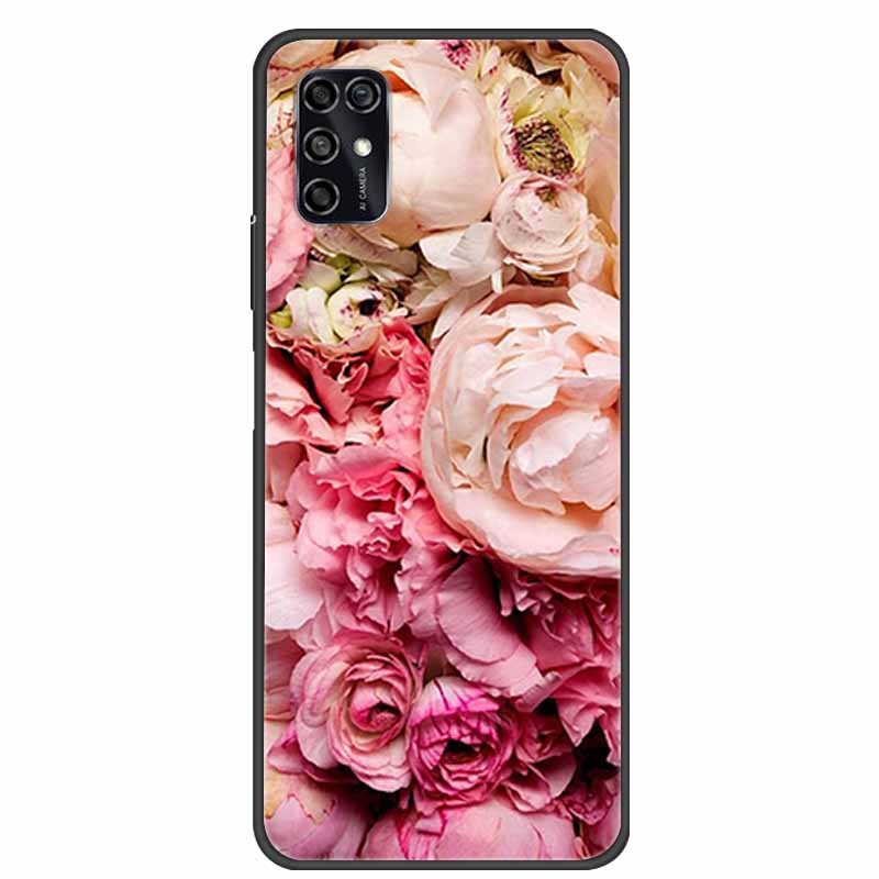 For ZTE Blade V2020 Smart Case Black Bumper Silicon TPU Soft Phone Cover Case For ZTE Blade V20 Smart 8010 Funda Cartoon Coque