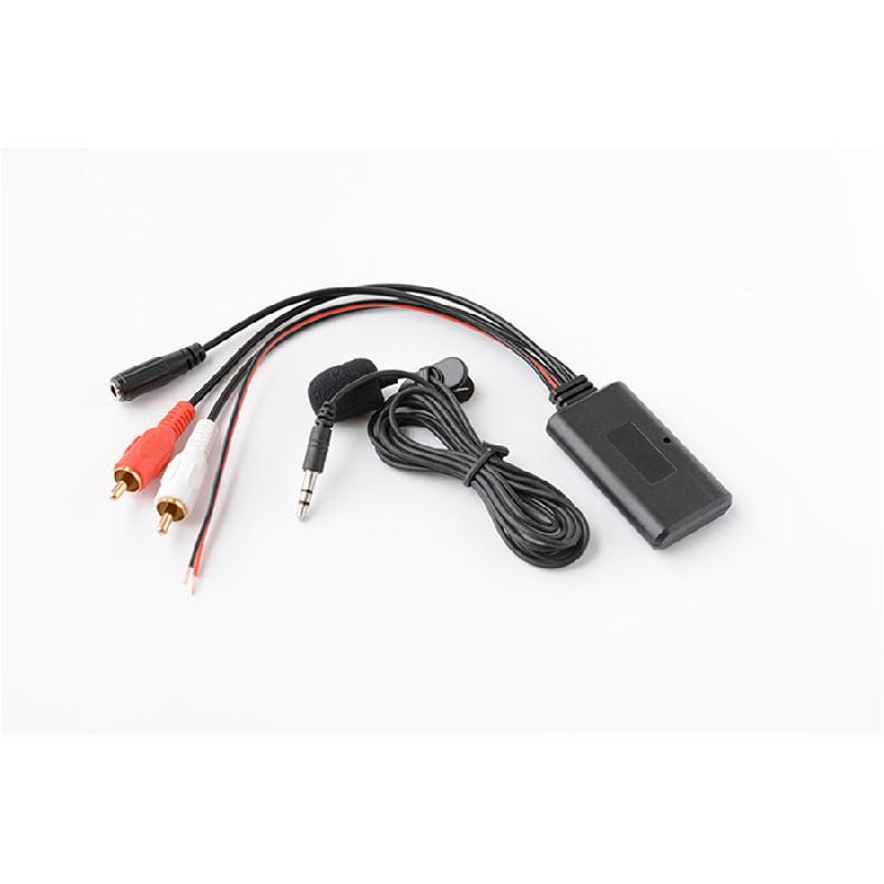 New Car 2RCA Wireless Connection Adapter Bluetooth AUX Music + MIC Bluetooth Phone