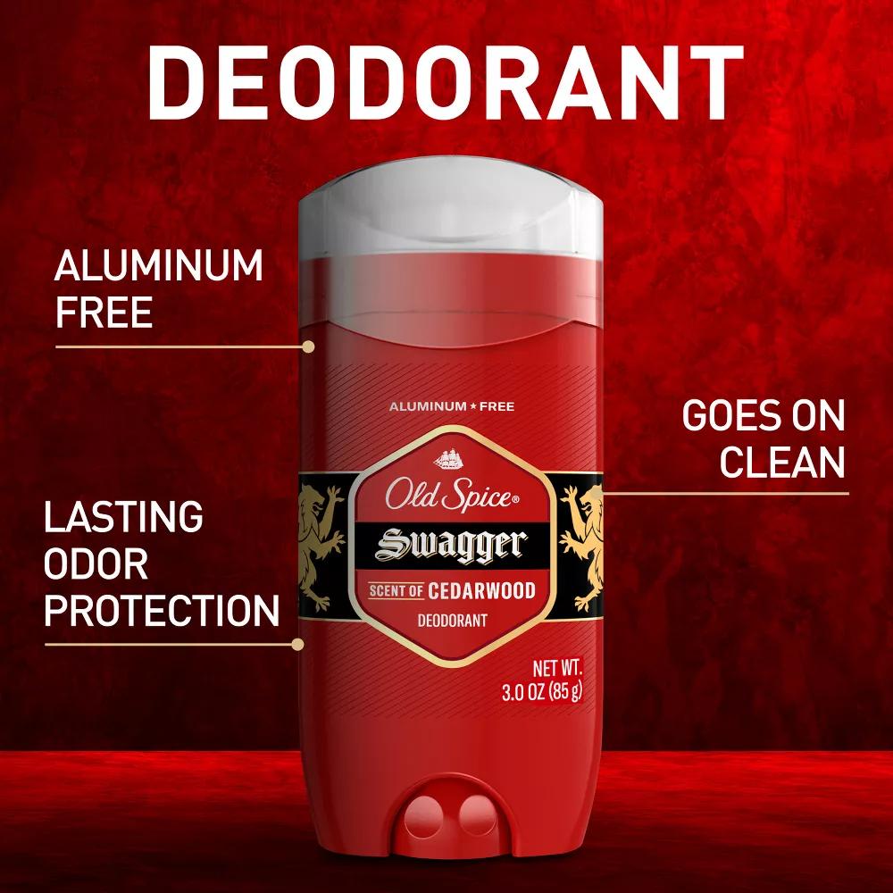 Deodorant pro muže ve formě tuhého antiperspirantu bez hliníku Swagger Old Spice 85g