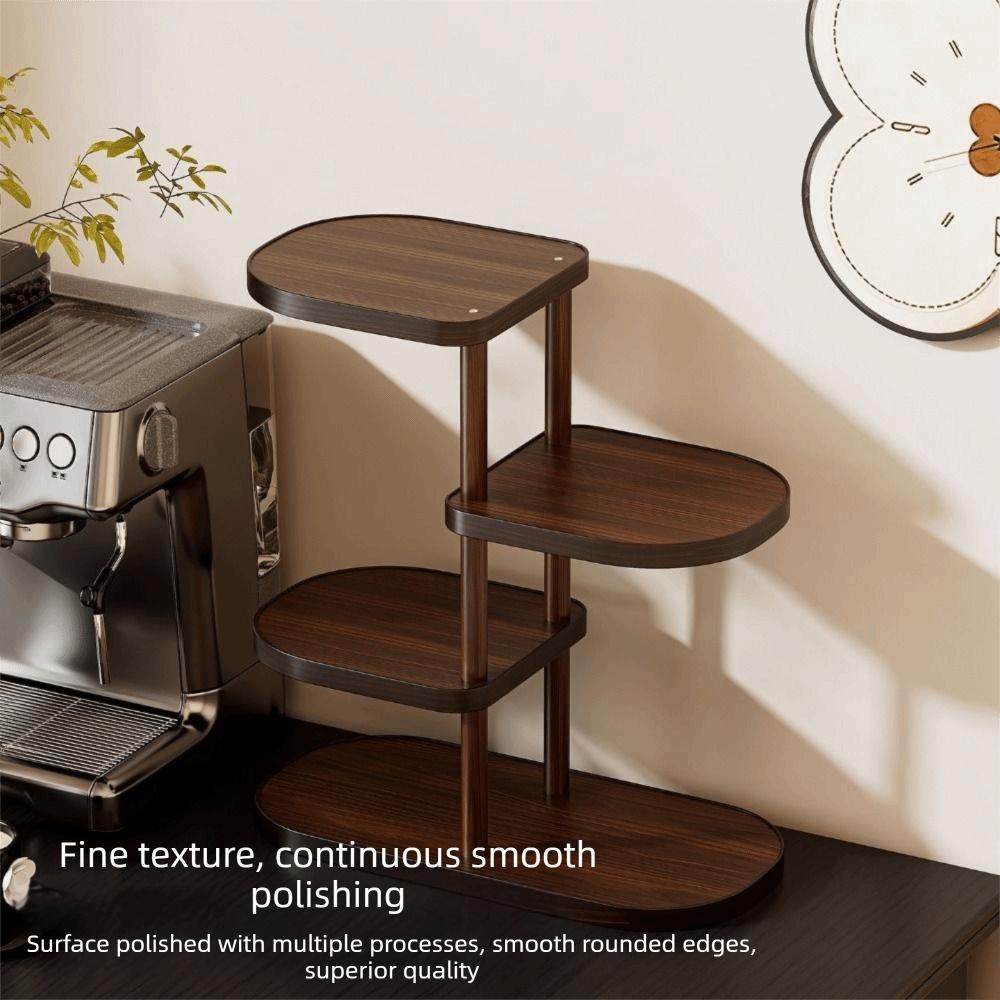 Large Capacity Multi-layer Storage Rack Ancient Style Cup Holder  for Kitchen