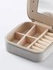 Retro Velvet Jewelry Storage Box, Natural Gemstone Beads, Mlti-layer  Tweed Ring & Bracelet Organizer with CompartmentsPortable